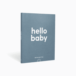 Image showing the Hello Baby Memory Book, Blue product.