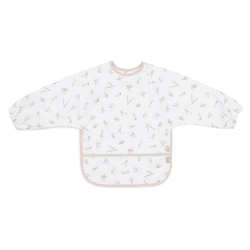 Image showing the Long Sleeve Waterproof Bib, Lovely Birds product.