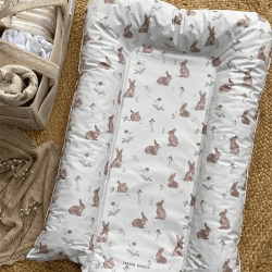 Image showing the Nest Changing Mat, Bunnies product.