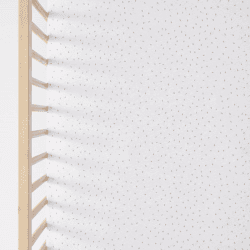 Image showing the Organic Cot & Cot Bed Fitted Sheet, W60 x L120cm, White product.