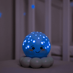 Image showing the Twinkles To Go Octo Night Light, Green product.