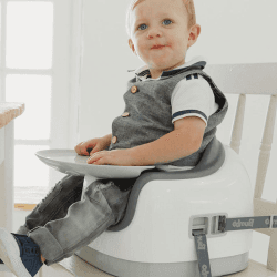 Image showing the 3 in 1 Convertible Multi-Purpose Baby Seat, Slate Grey product.
