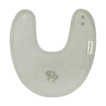 Image showing the Frog Embroidered Cotton Bib product.