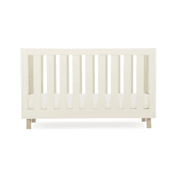 Image showing the Harper Cot Bed excl. Mattress, Cream & Ash product.