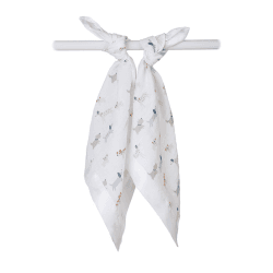 Image showing the Pack of 2 Muslin Comforter Blanket, Puppy Dog product.