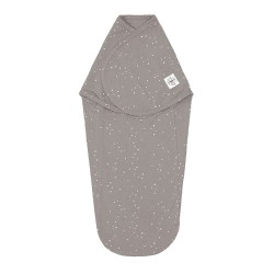 Image showing the Cozy Swaddle Bag, 0.7 Tog, 0 - 3 Months, Sprinkle Taupe product.