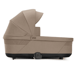 Image showing the Cot S Lux Carrycot, Almond Beige product.