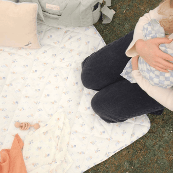 Image showing the Quilted Stay & Play Mat, Coastline product.