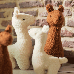 Image showing the Stuffed Animal Lama, Off-White product.