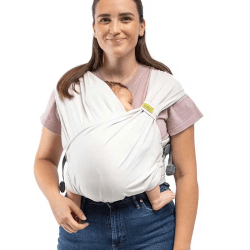 Image showing the Bliss Baby Carrier Wrap, Organic Stone product.