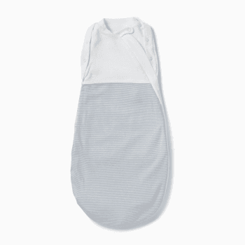Image showing the Newborn Swaddle Bag, Blue stripe product.