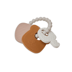 Image showing the Teddy Bear Teething Ring product.