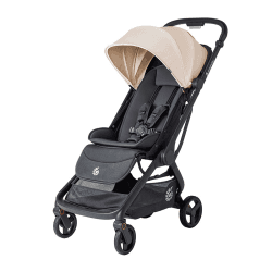 Image showing the Metro 3 Compact Stroller, Natural Beige product.
