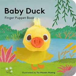 Image showing the Baby Duck Finger Puppet Book product.