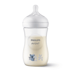 Image showing the Natural Response Baby Bottle, 260ml, Koala product.