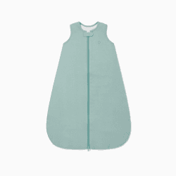 Image showing the Ribbed Front Opening Sleeping Bag, 1.5 TOG, 0 - 6 Months, Mint product.