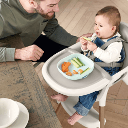 Image showing the Juice Highchair, Croissant product.