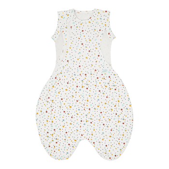 Image showing the Swaddle to Sleep Sleeping Bag, 2.5 TOG, 0 - 4 Months, Scandi Spot product.