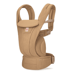 Image showing the Omni Deluxe Mesh Baby Carrier, Camel product.