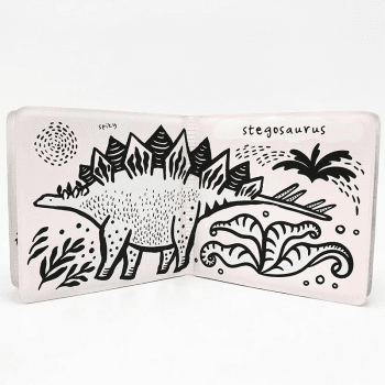 Image showing the Wee Gallery Who Loves Dinosaurs Bath Book, Mixed product.