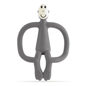 Image showing the Original Monkey Teething Toy, Grey product.