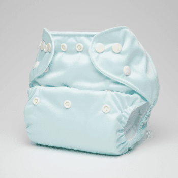 Image showing the Azure Reusable Nappy, Blue product.