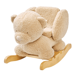 Image showing the Teddy Bear Rocker, Beige product.
