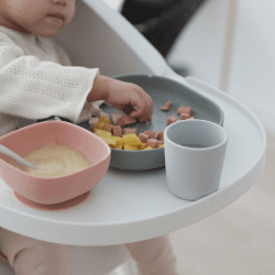 Image showing the 4 Piece Silicone Meal Set, Eucalyptus product.
