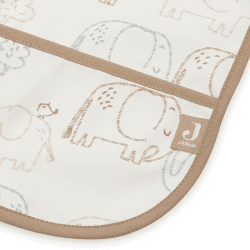 Image showing the Long Sleeve Waterproof Bib, Elephant Tales product.