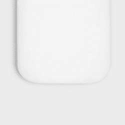 Image showing the Organic Cotton Crib Fitted Sheet, 40cm x 90cm, White product.