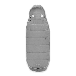 Image showing the Gold Pushchair Footmuff, Stone Grey product.