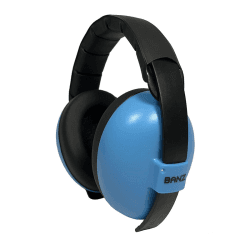 Image showing the Bubzee Baby Earmuffs, Sky Blue product.