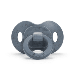 Image showing the Silicone Orthodontic Bamboo Dummy, 3 Months+, Tender Blue product.